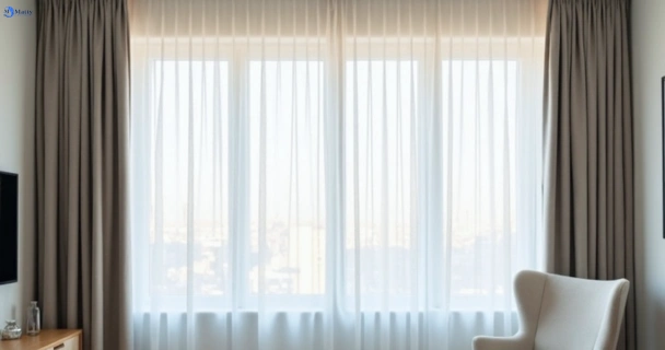 Restored vibrant drapes in preston-vic QLD after Matty Curtain Cleaning