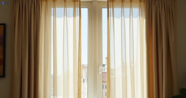 Dull dusty drapes in preston-vic before professional cleaning